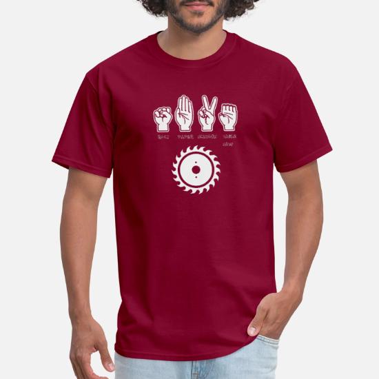 Rock Paper Scissors Table Saw Shirt 